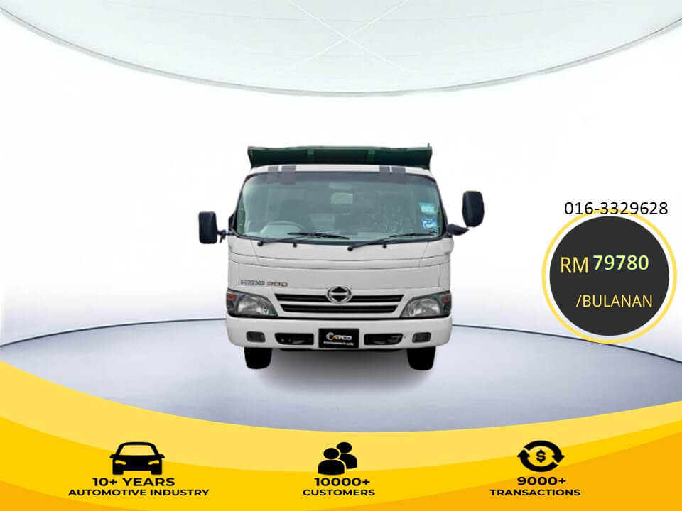 2021 HINO XZU414 RB/HIR HM 4 TAN