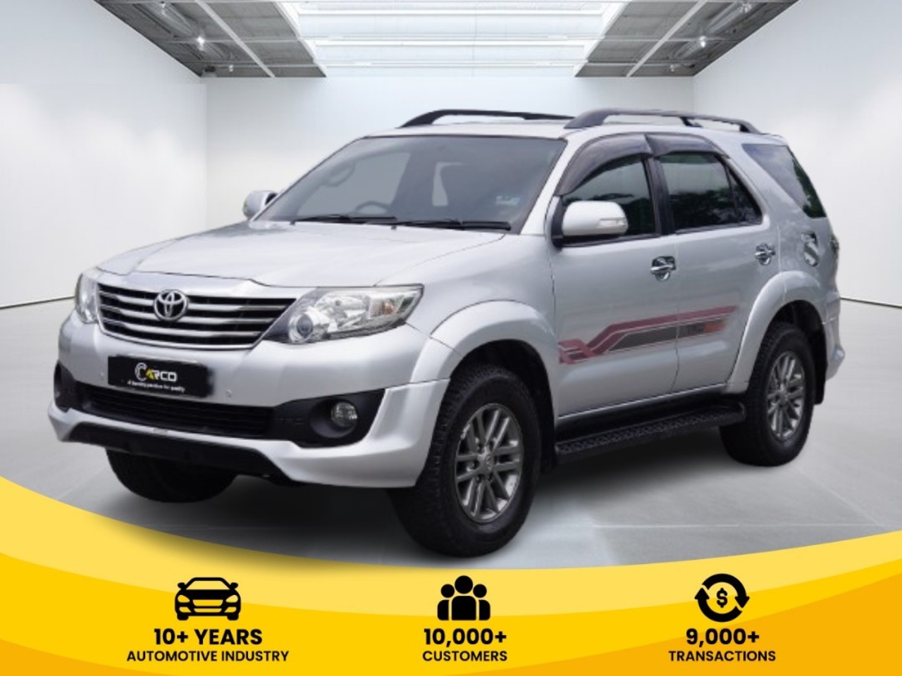 2014 TOYOTA FORTUNER V 2.7(A)