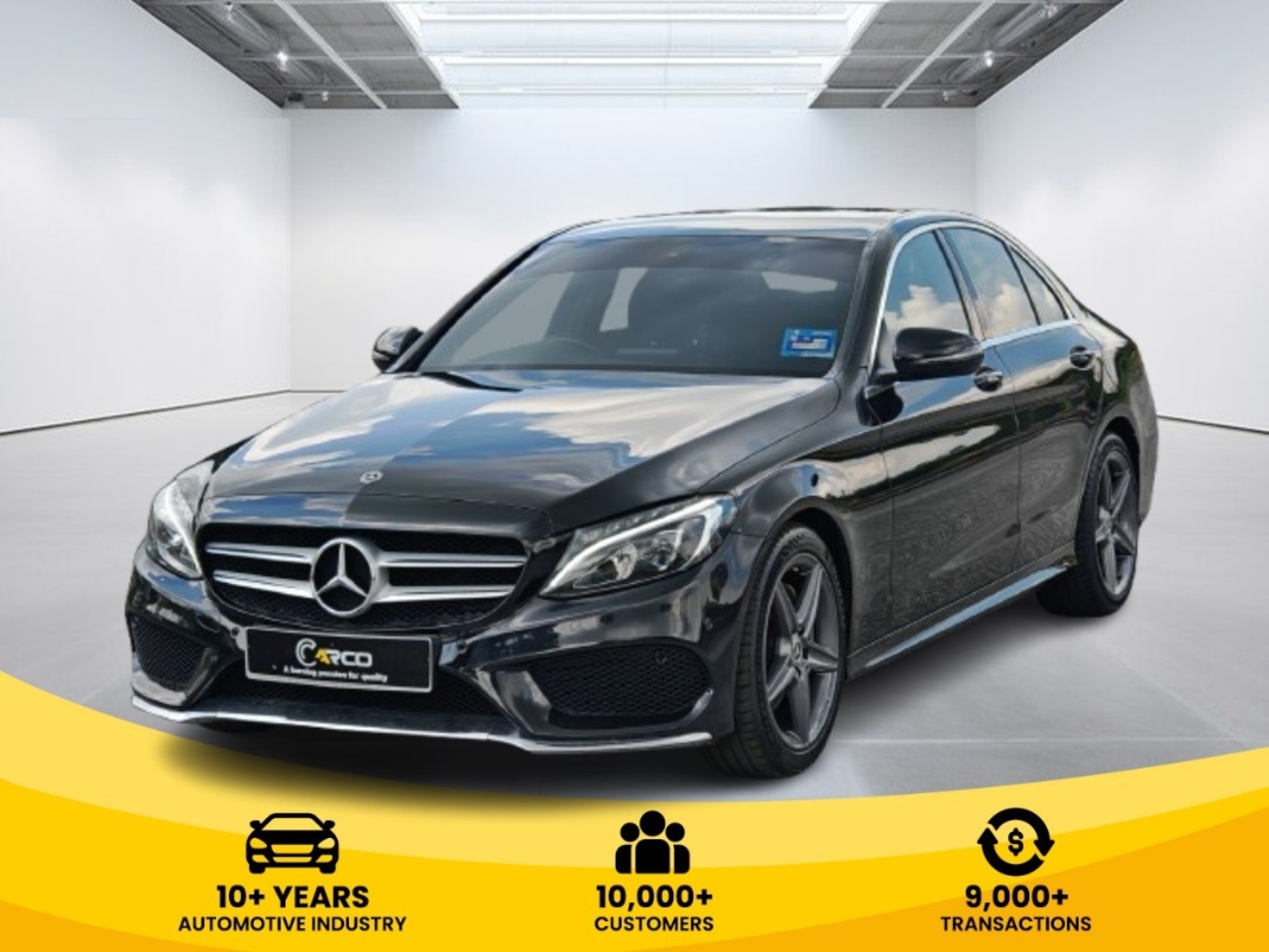 2017 MERCEDES BENZ C200 AMG LINE 2.0 (A)