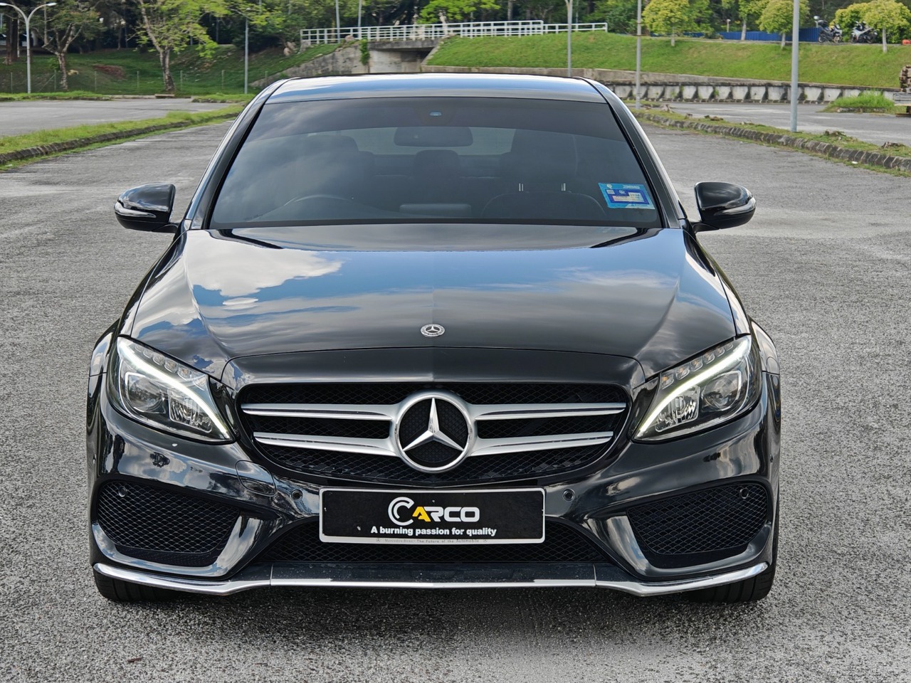 2017 MERCEDES BENZ C200 AMG LINE 2.0 (A)