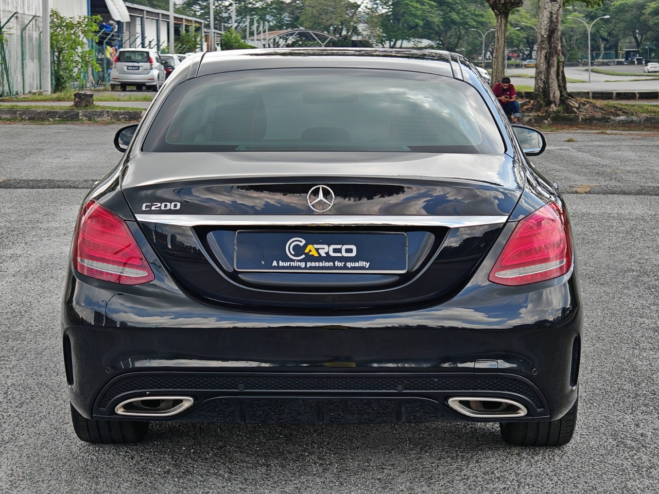 2017 MERCEDES BENZ C200 AMG LINE 2.0 (A)